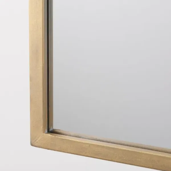 Decorative Mirrors-Kirkland's Home Giovanna Gold Metal Frame Ogee Arch Wall Mirror
