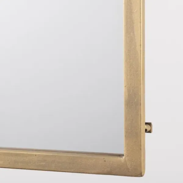Decorative Mirrors-Kirkland's Home Giovanna Gold Metal Frame Ogee Arch Wall Mirror