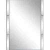 Decorative Mirrors-Kirkland's Home Glass Divvy Rectangular Beveled Mirror