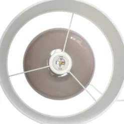 Table Lamps-Kirkland's Home Glass Short Oval Table Lamp Brown