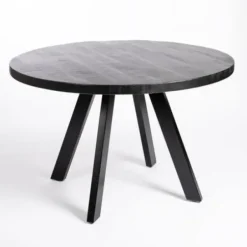 Dining Tables-Kirkland's Home Glenn Midnight Wood Dining Table Black