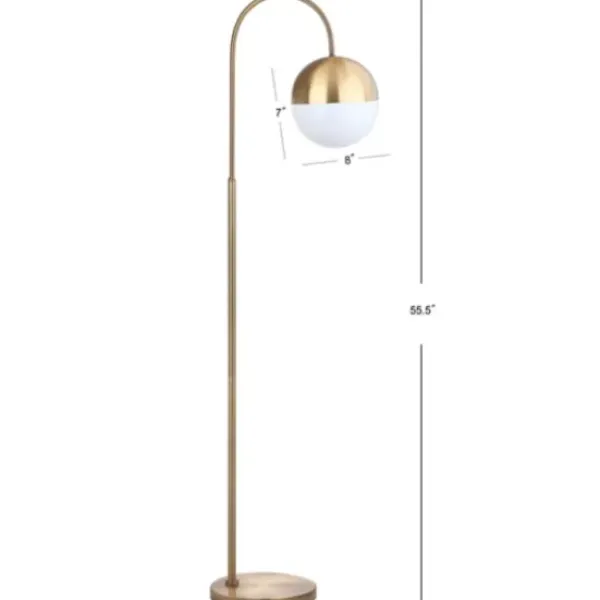Floor Lamps-Kirkland's Home Globe Floor Lamp Gold