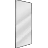 Framed Mirrors-Kirkland's Home Glossy Black Frame Leaning Mirror