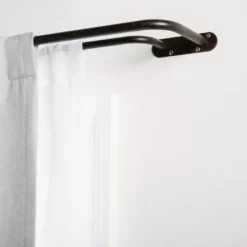Curtain Rods & Hardware-Kirkland's Home Gold Aged Mercury Sphere Curtain Rod, 120 In.