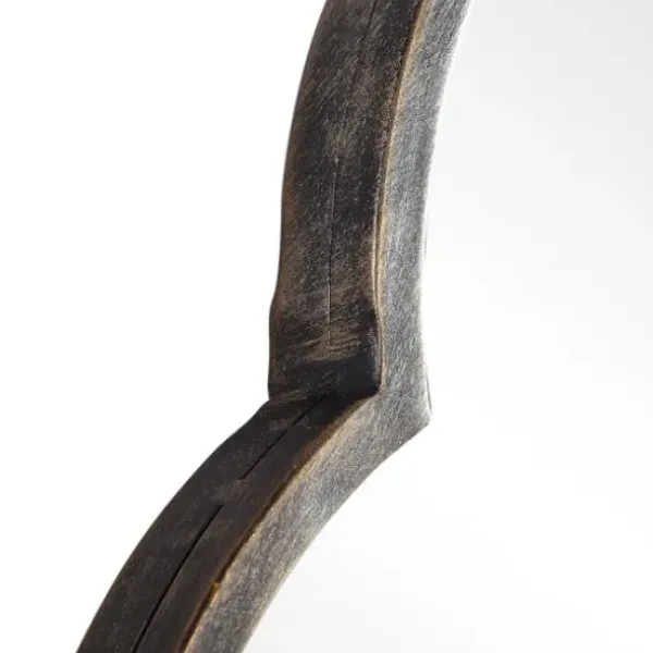 Decorative Mirrors-Kirkland's Home Gold And Bronze Metal Arch Mirror
