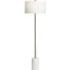 Floor Lamps-Kirkland's Home Gold And Terrazzo Floor Lamp White