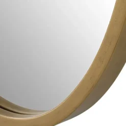Decorative Mirrors-Kirkland's Home Gold Boomerang Wall Mirror