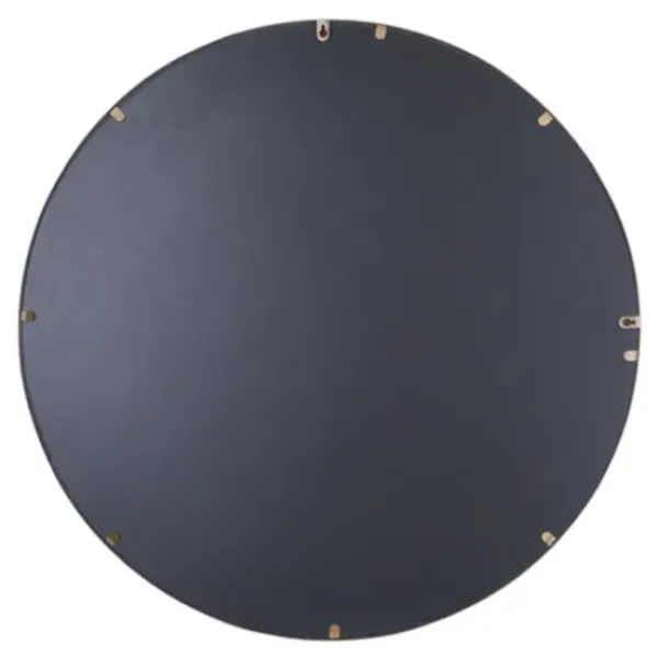 Decorative Mirrors-Kirkland's Home Gold Circular Inset Round Wall Mirror