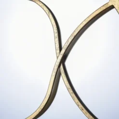 Decorative Mirrors-Kirkland's Home Gold Circular Inset Round Wall Mirror