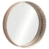 Framed Mirrors-Kirkland's Home Gold Cutout Ancient Ring Framed Mirror