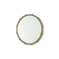 Decorative Mirrors-Kirkland's Home Gold Elena I Small Wall Mirror
