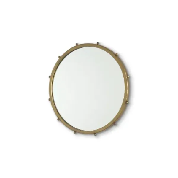 Decorative Mirrors-Kirkland's Home Gold Elena I Small Wall Mirror