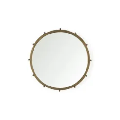 Decorative Mirrors-Kirkland's Home Gold Elena I Small Wall Mirror