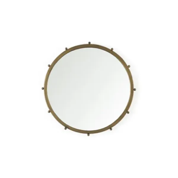 Decorative Mirrors-Kirkland's Home Gold Elena I Small Wall Mirror