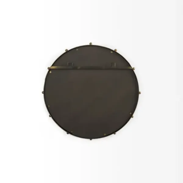Decorative Mirrors-Kirkland's Home Gold Elena I Small Wall Mirror