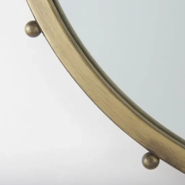 Decorative Mirrors-Kirkland's Home Gold Elena I Small Wall Mirror