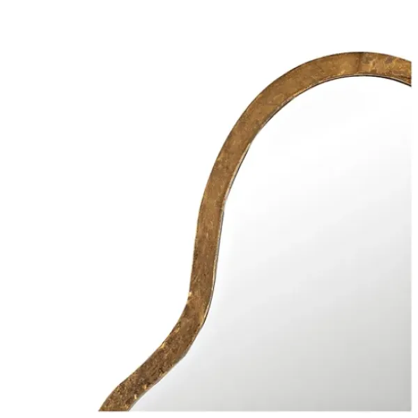 Framed Mirrors-Kirkland's Home Gold Foil Arched Mirror