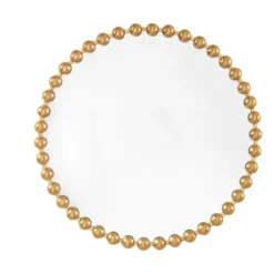 Decorative Mirrors-Kirkland's Home Gold Iron Spiral Round Wall Mirror