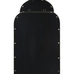 Decorative Mirrors-Kirkland's Home Gold Leaf Arched Frame Wall Mirror