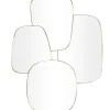 Decorative Mirrors-Kirkland's Home Gold Metal Caspian Wall Mirror
