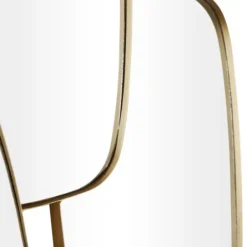 Decorative Mirrors-Kirkland's Home Gold Metal Caspian Wall Mirror