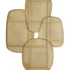 Decorative Mirrors-Kirkland's Home Gold Metal Caspian Wall Mirror