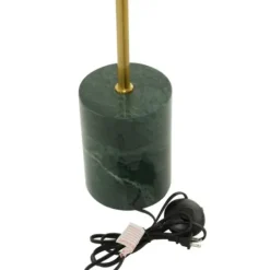 Floor Lamps-Kirkland's Home Gold Metal Dome Shade Floor Lamp Black