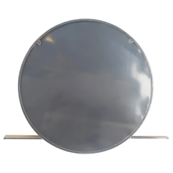 Decorative Mirrors-Kirkland's Home Gold Metal Emery Mirror With Shelf