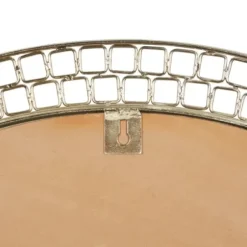Decorative Mirrors-Kirkland's Home Gold Metal Frame Wall Mirror