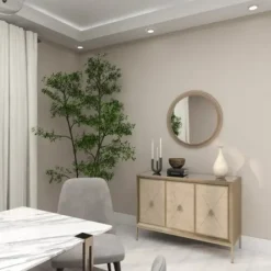 Decorative Mirrors-Kirkland's Home Gold Metal Frame Wall Mirror