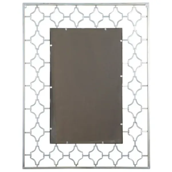 Decorative Mirrors-Kirkland's Home Gold Metal Quatrefoil Frame Mirror