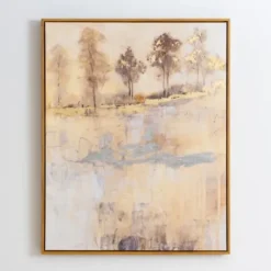 Canvas Art-Kirkland's Home Gold Natural Treescape Canvas Art Print Gold/Tan