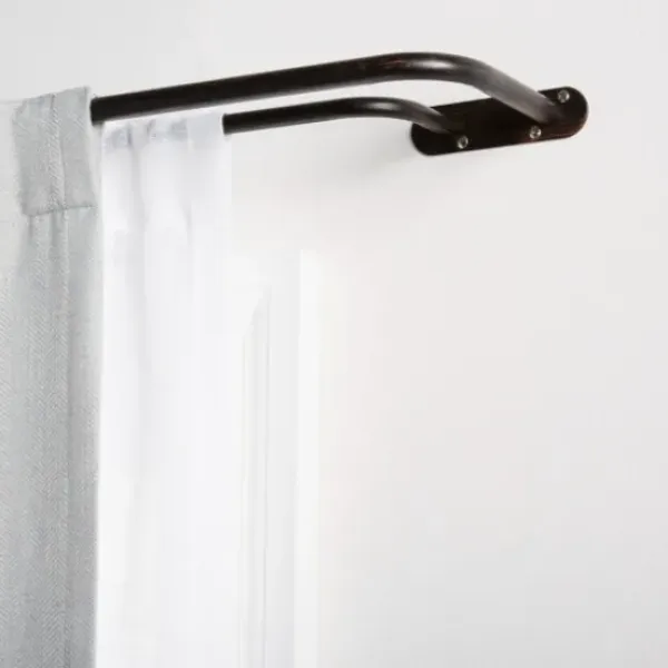 Curtain Rods & Hardware-Kirkland's Home Gold Open Sphere Curtain Rod, 120 In.