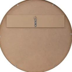 Framed Mirrors-Kirkland's Home Gold Round Simple Frame Large Wall Mirror