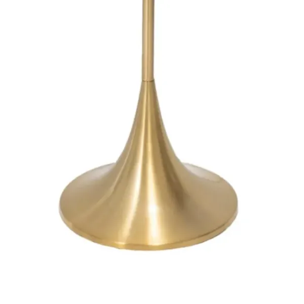 Floor Lamps-Kirkland's Home Gold Sleek Modern Floor Lamp White