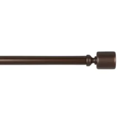 Curtain Rods & Hardware-Kirkland's Home Gold Stacked Cylinder Curtain Rod, 120 In.