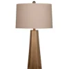 Table Lamps-Kirkland's Home Gold Tapered Hexagon Table Lamp Tan
