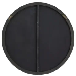 Decorative Mirrors-Kirkland's Home Gold Wood Round Frame Mirror