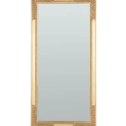 Framed Mirrors-Kirkland's Home Golden Carved Textured Framed Mirror