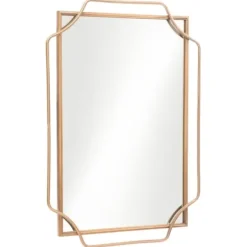 Framed Mirrors-Kirkland's Home Golden Infinity Layer Framed Mirror