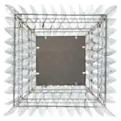 Framed Mirrors-Kirkland's Home Golden Leaves Metal Framed Mirror