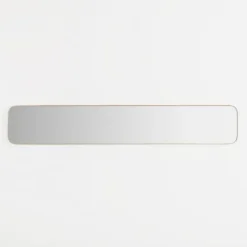 Framed Mirrors-Kirkland's Home Golden Linear Wall Mirror