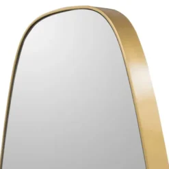 Decorative Mirrors-Kirkland's Home Golden Long Teardrop Wall Mirror