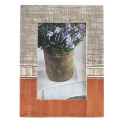 Picture Frames-Kirkland's Home Golden Oak Rounded Edge Picture Frame, 5X7 Tan