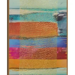 Canvas Art-Kirkland's Home Golden Rain Framed Canvas Art Print Multi