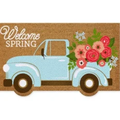 Doormats-Kirkland's Home Golden Retriever Welcome Doormat Tan/Black