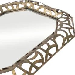 Decorative Mirrors-Kirkland's Home Golden Ringed Octopus Framed Mirror