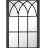 Decorative Mirrors-Kirkland's Home Grandview Arched Frame Mirror Black