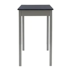 Dining Sets-Kirkland's Home Gray And Black 3-Pc. Stool And Table Set