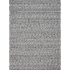 Outdoor Rugs-Kirkland's Home Gray And Bone Zig Zag Outdoor Area Rug, 5X7 Gray/Ivory